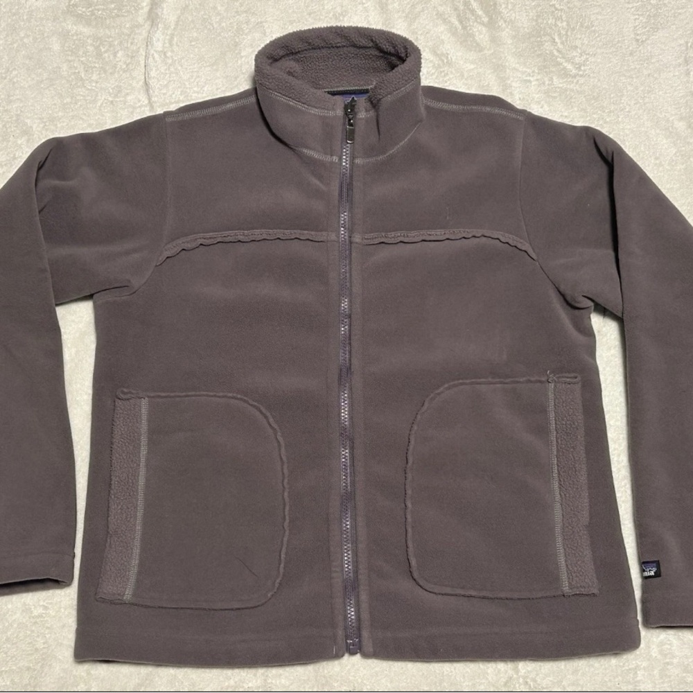 Patagonia Synchilla Windzone Worn Wear Fleece Jacket Size Small